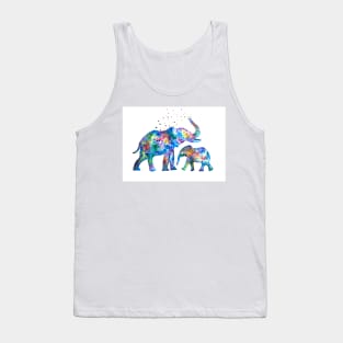 Mom and baby elephants Tank Top